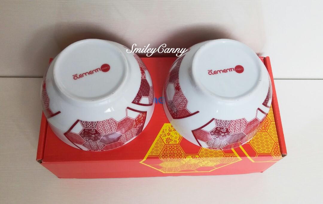 Chinese New Year Prosperity Bowl Set From The Clementi Mall, Furniture