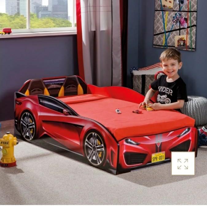 Cilek Spyder Kids Car Bed Red, Babies & Kids, Baby Nursery & Kids