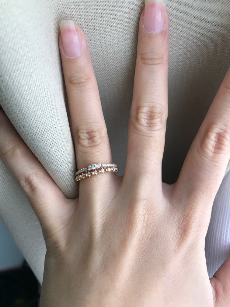 Cincin Emas 375 Fesyen Wanita Perhiasan Di Carousell