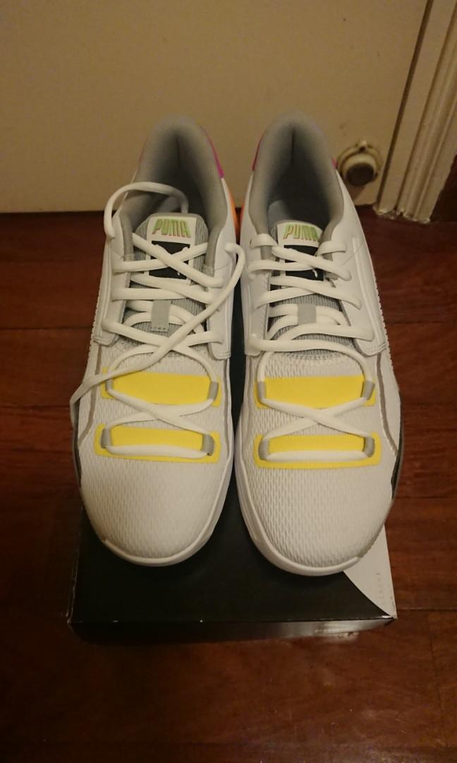 PUMA Clyde Hardwood Retro 籃球鞋, 男裝 