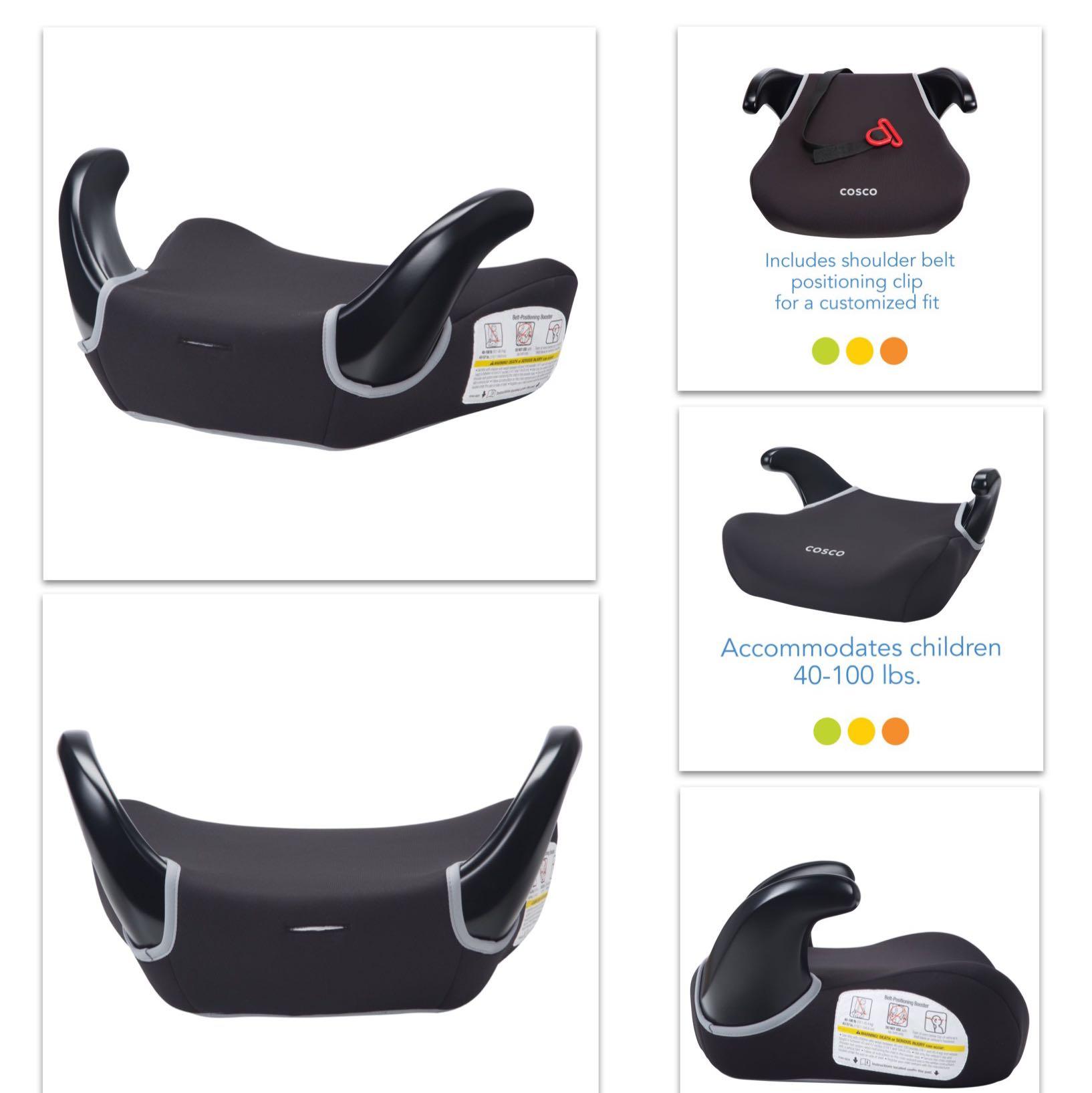 Cosco Rise Backless Booster Car Seat, Babies & Kids, Going Out, Car