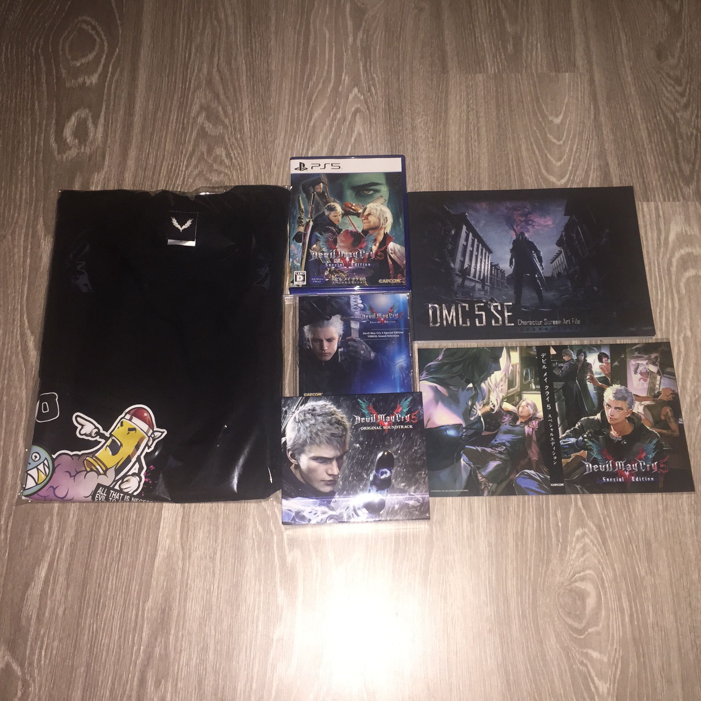 Vergil Devil May Cry 5 Special Edition Bury The Light T-Shirt | Sticker