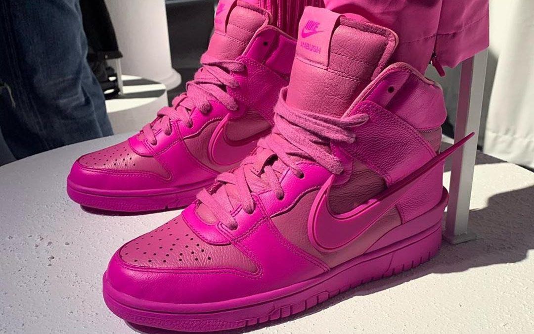 dunk high ambush cosmic fuchsia