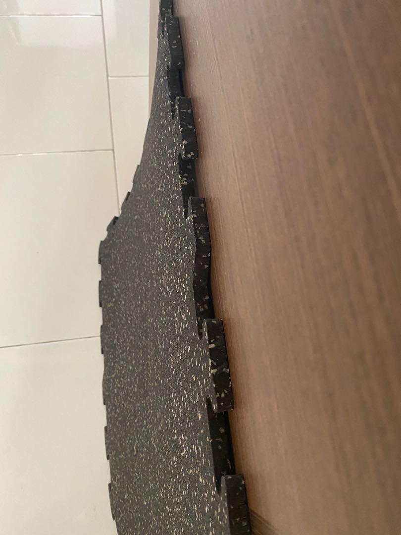 Durapro Interlocking Gym Flooring x9, Sports, Weights & Gym Equipment