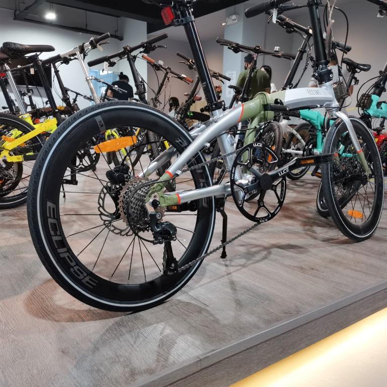 Element Folding Bike Ecosmo 10 Speed Shopia Ladjuba Edition Shimano Tiagra Sports Equipment Bicycles Parts Bicycles on Carousell