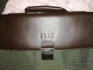 ELLE Homme vintage laptop document bag with number lock code