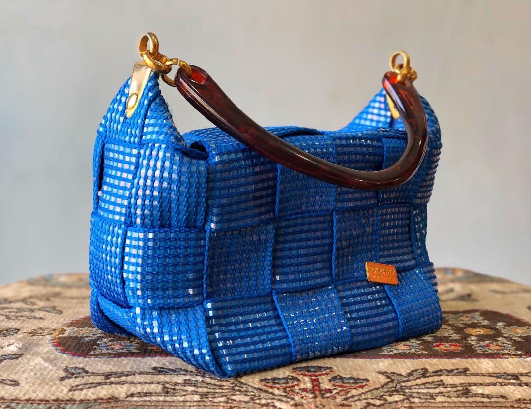 Fermani Made in Italy weaved bag, Women's Fashion, Bags & Wallets