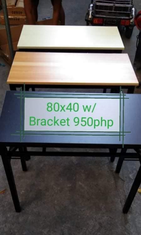 FOLDABLE COMPUTER/STUDY TABLE (Category: Tables & Sets) located in Mandaluyong City. Submitted by gentleturtle_f28a5c (Listing ID 1039702487, Image 1). Description: FOLDABLE TABLE 8x40x75cm cm with Bracket 950 120x40x75cm with Bracket 1,150 Lalamove/Grab Cod/Gcash/Bdo.