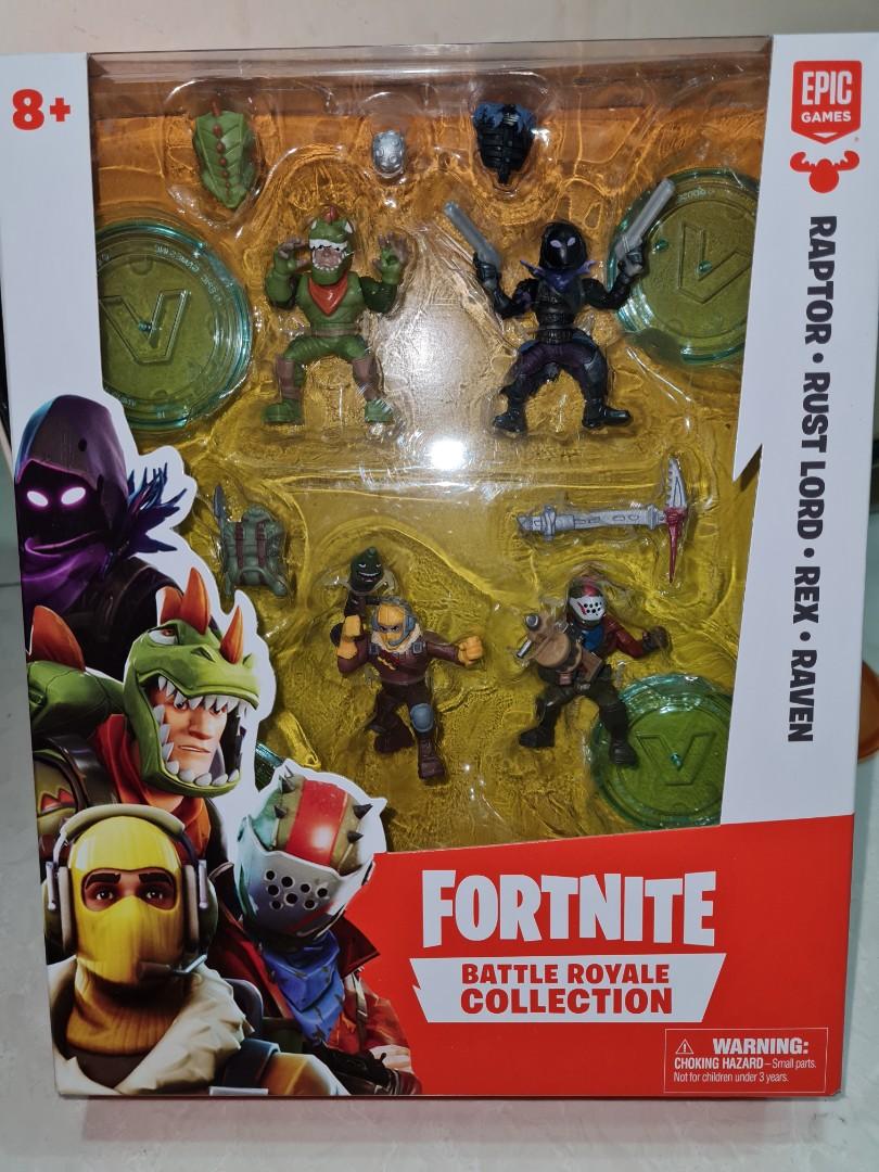 Fortnite figure (set of 4), Hobbies & Toys, Toys & Games on Carousell