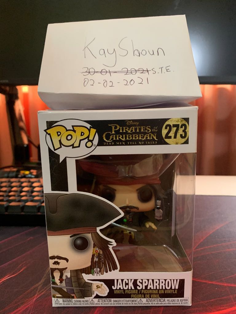 Jack sparrow online pop figure