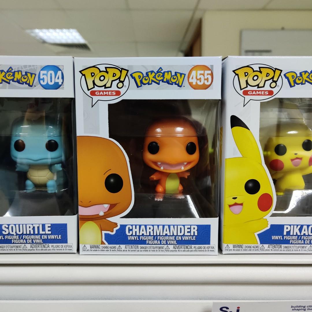 Funko POP! Vinyl 4-Pack Exc Promo Starters Pokémon