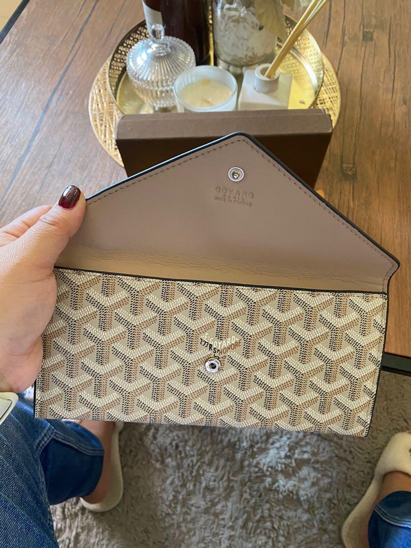 Goyard envelope wallet Luxury Bags Wallets on Carousell
