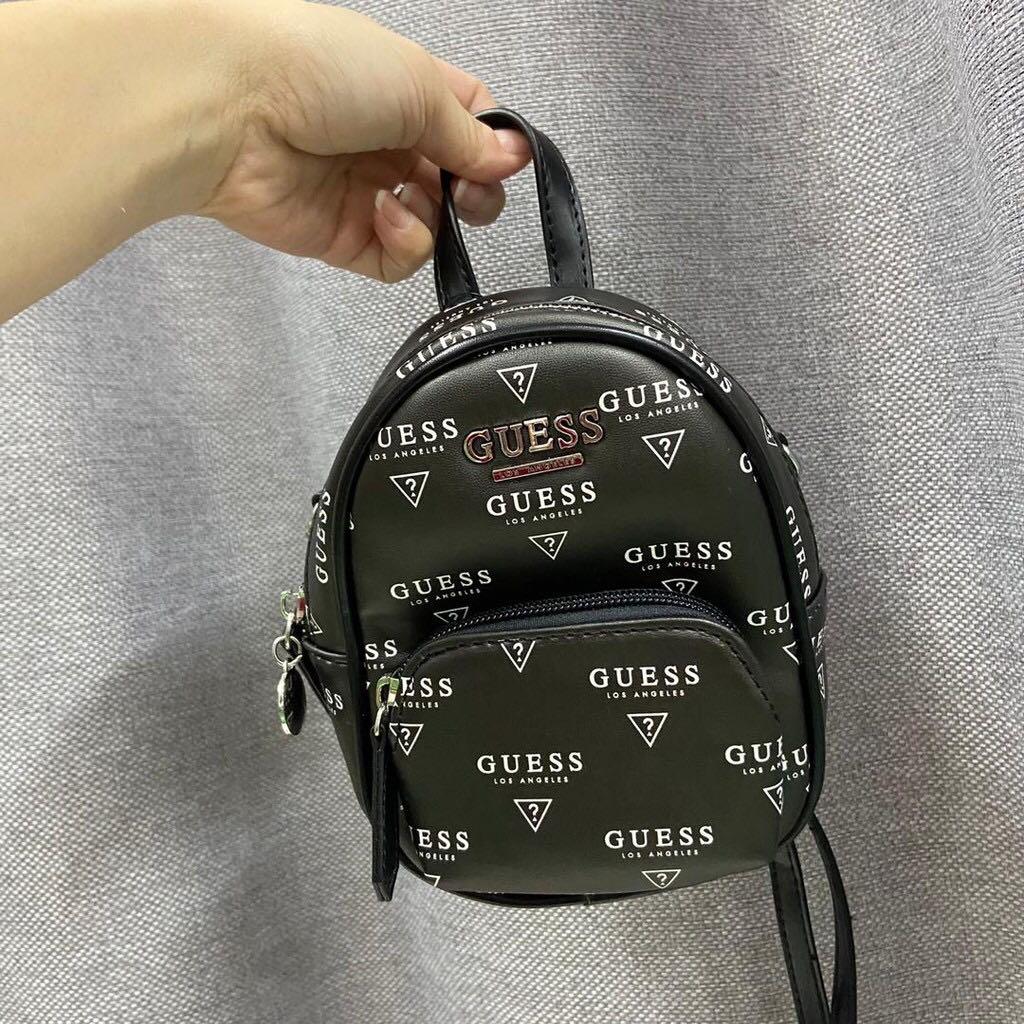Guess mini hot sale black backpack