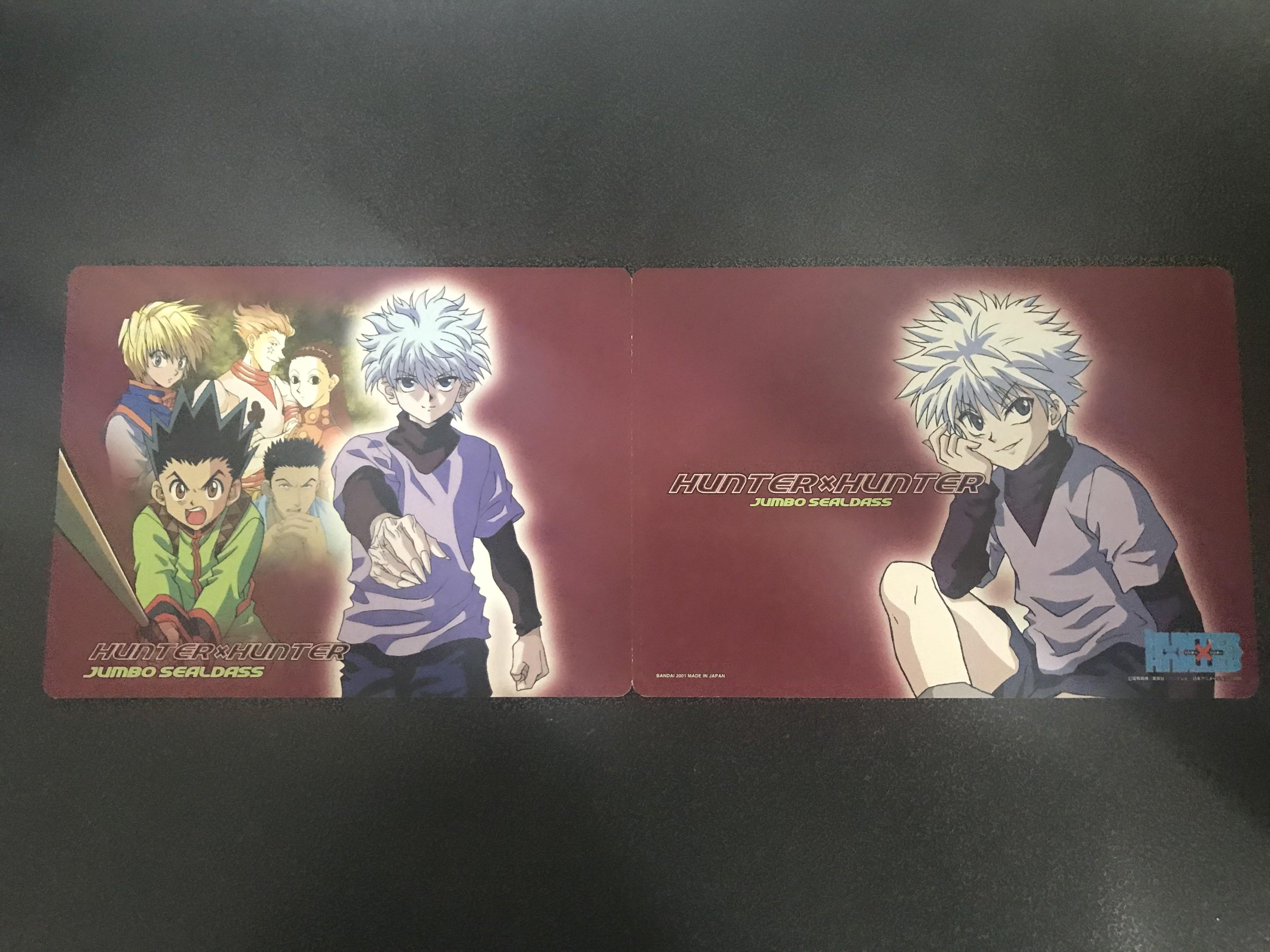 Hunter X Hunter å…¨è·çµäººbandai 2001å¹´jumbo Sealdass è²¼ç´™åŸºè·¯äºžæ¬¾killua çŽ©å…· éŠæˆ²é¡ž Board Games Cards Carousell