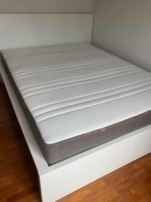 Ikea Queen Bed Box Spring Hanaposy