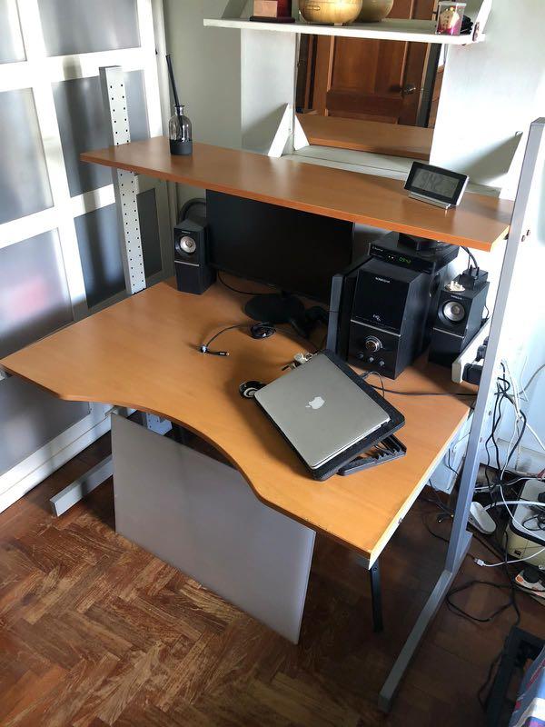 Two tier desk deals ikea