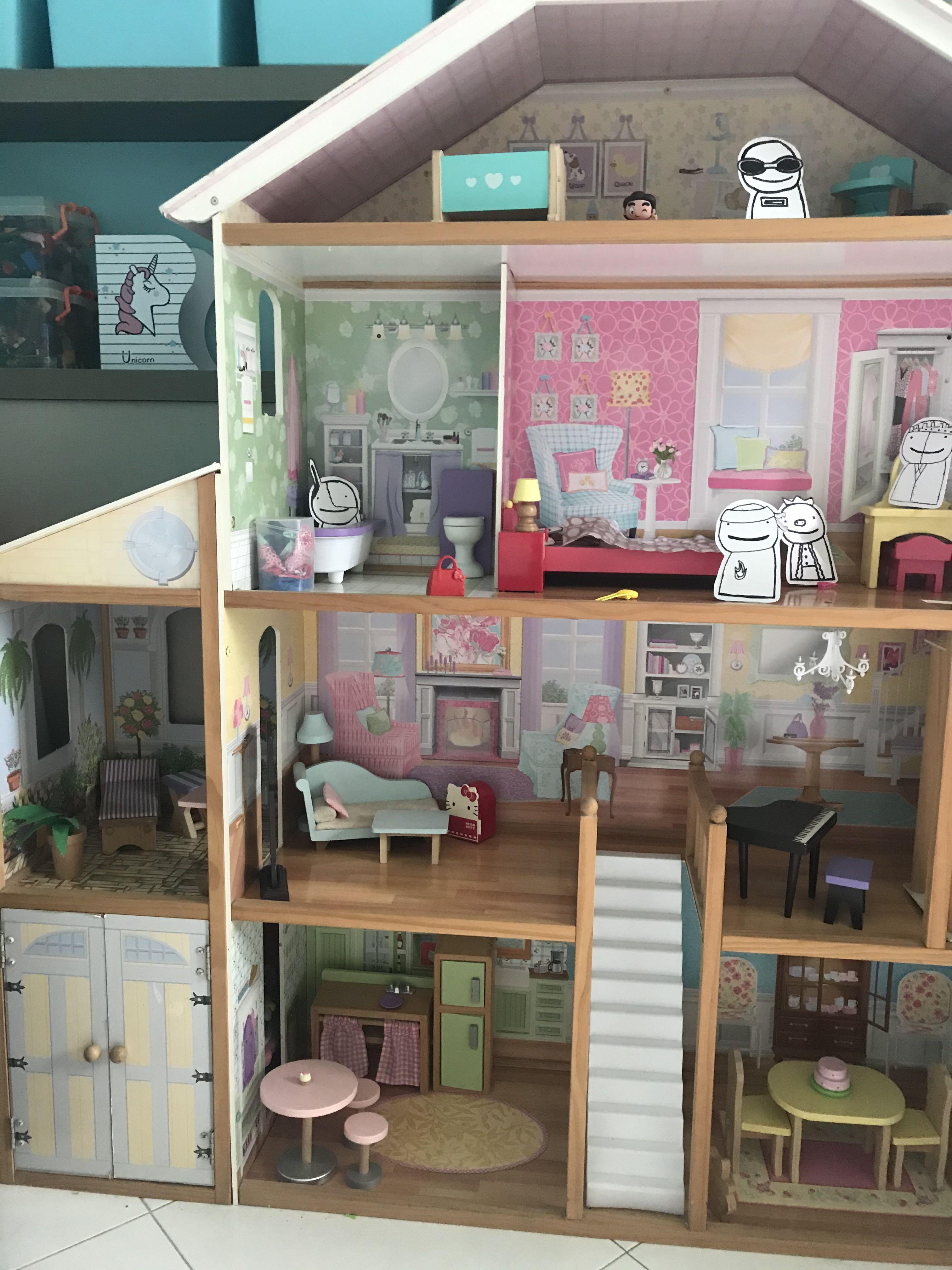 Kidkraft pacific bungalow dollhouse online