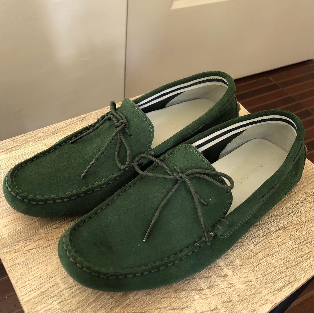 lacoste concours driving shoes