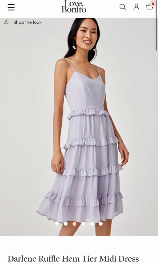Darlene tiered ruffle dress cheap