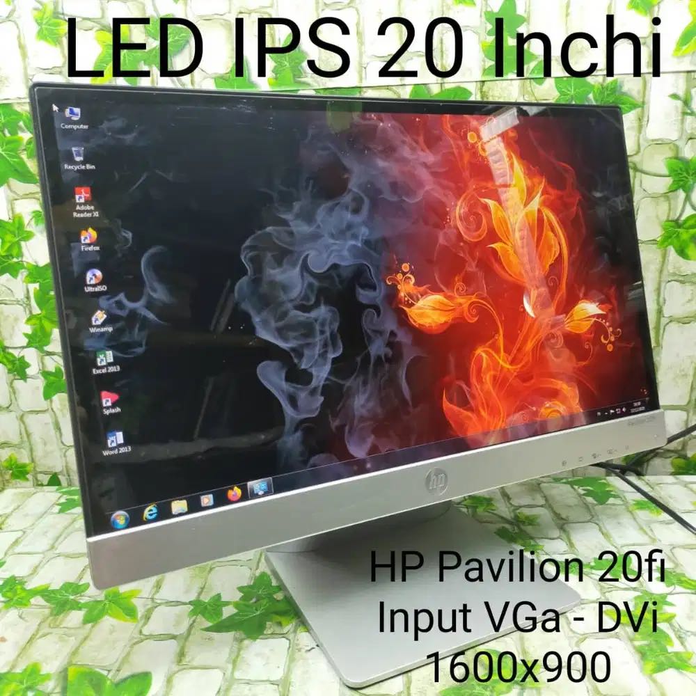 LED Monitor HP Pavilion 20fi IPS 20inch, Elektronik, Komputer, Lainnya