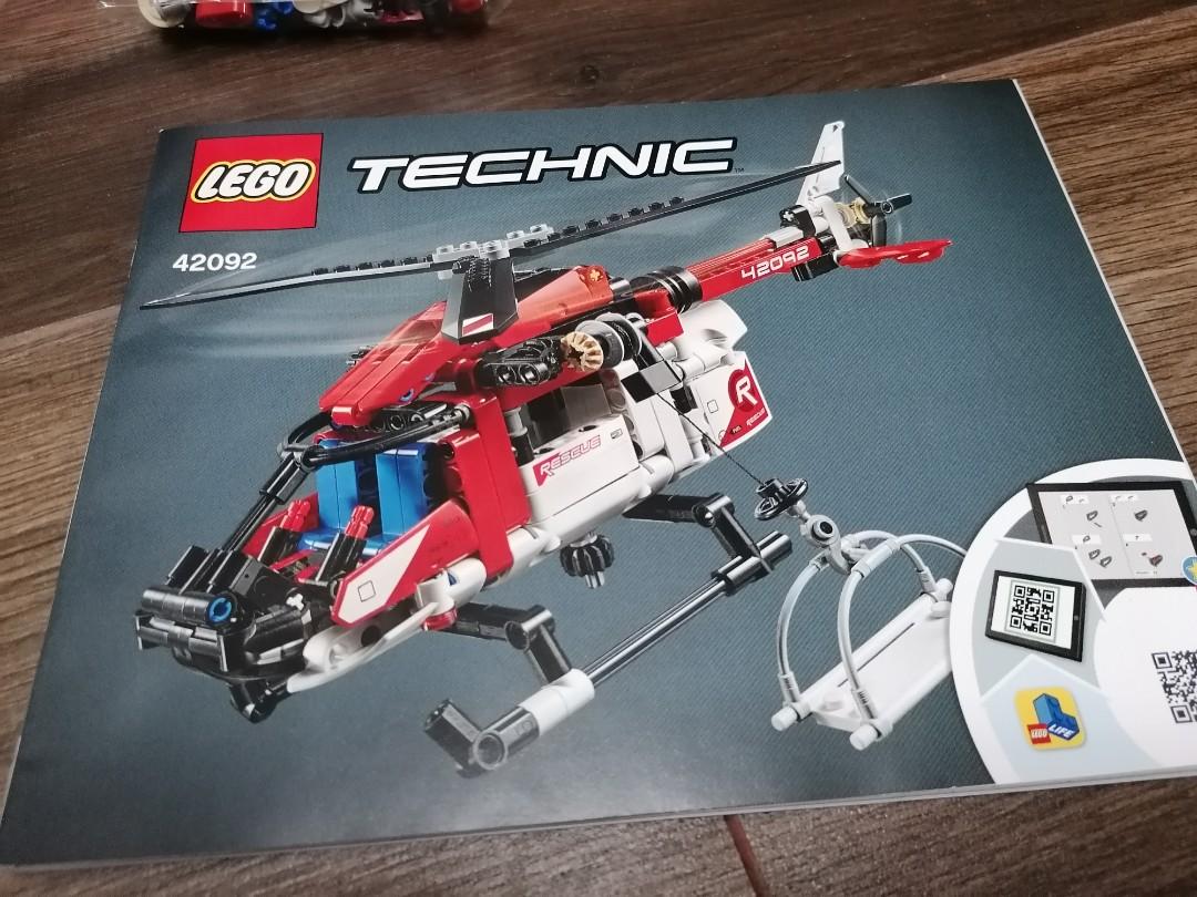 Lego TECHNIC 72092 Rescue Helicopter Concept Plane