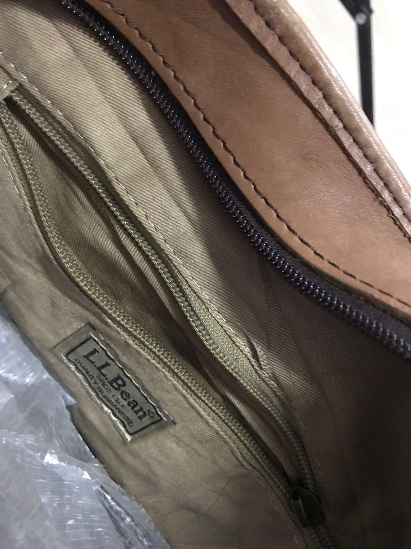 Ll Bean Leather Bag, Women'S Fashion, Bags & Wallets, Tote Bags On Carousell