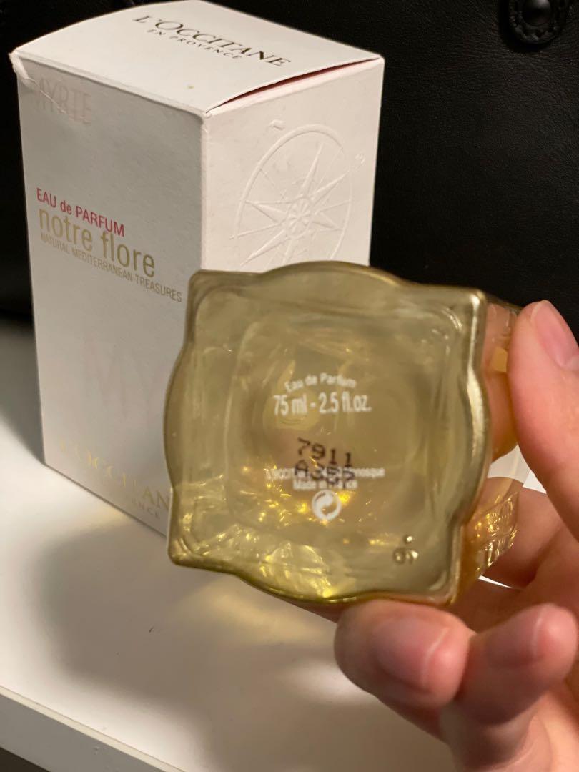 Loccitane notre flore myret 香水parfum, 美容＆化妝品, 沐浴＆身體