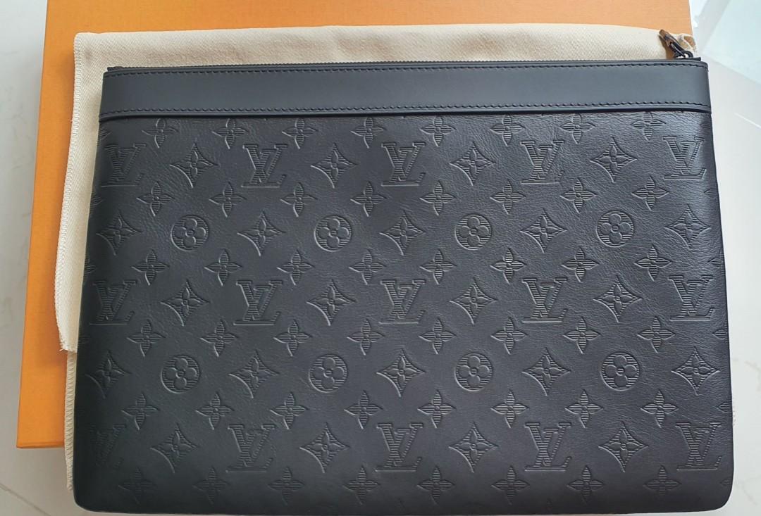 BRAND NEW] LOUIS VUITTON Discovery Pochette in Monogram Shadow Leather,  Luxury, Bags & Wallets on Carousell