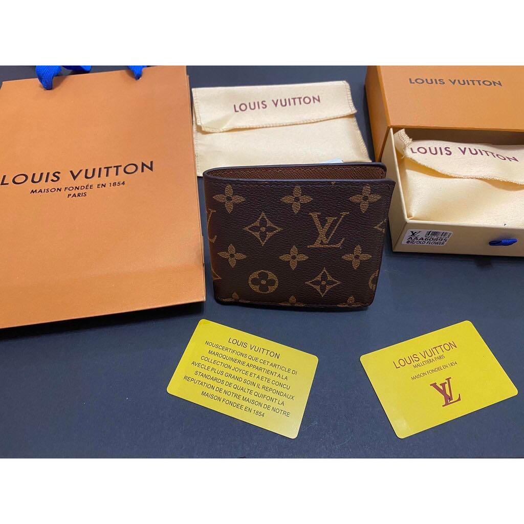 Louis Vuitton Wallet LV Box LV paper bag Men s Fashion