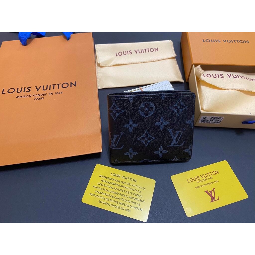 Louis Vuitton Malletiera Paris Maison Fondee En 1854 Wallets Men