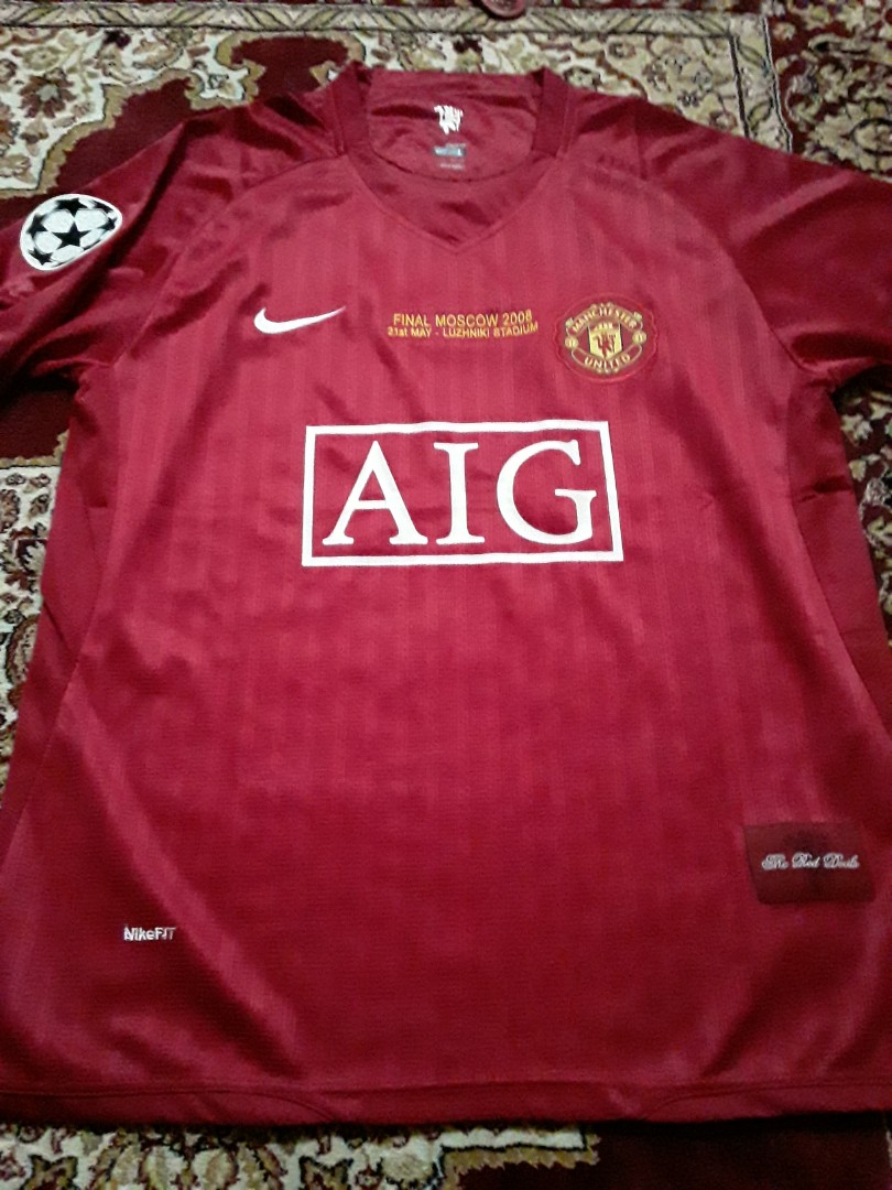 Manchester United 07/08 UCL Final Home Kit, Men
