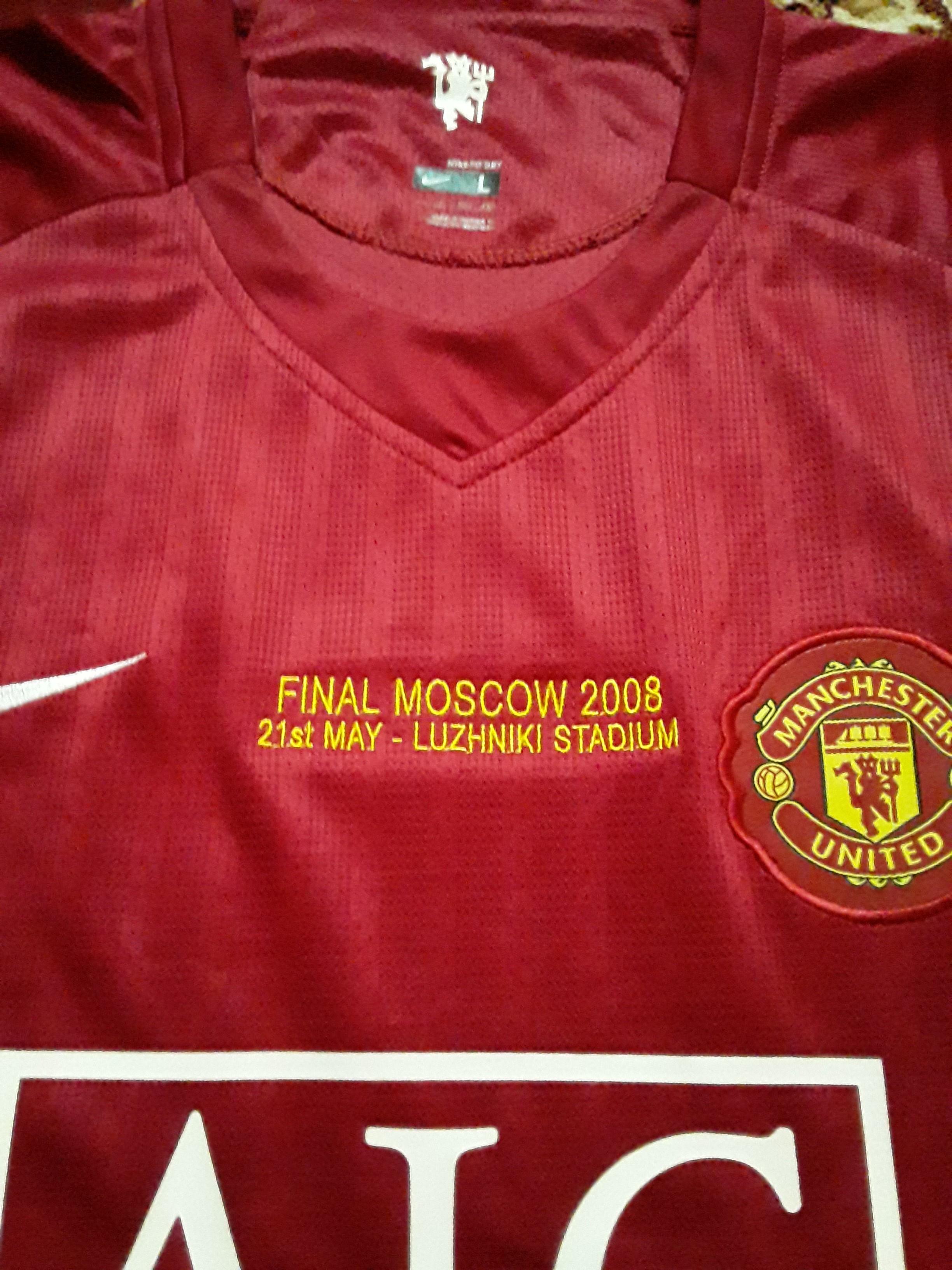 Manchester United 07/08 UCL Final Home Kit, Men
