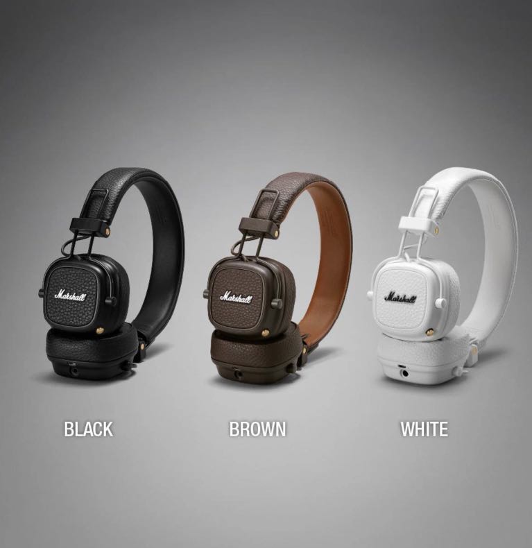 Marshall Major III Bluetooth Headphones, Audio, Headphones \u0026 Headsets on  Carousell
