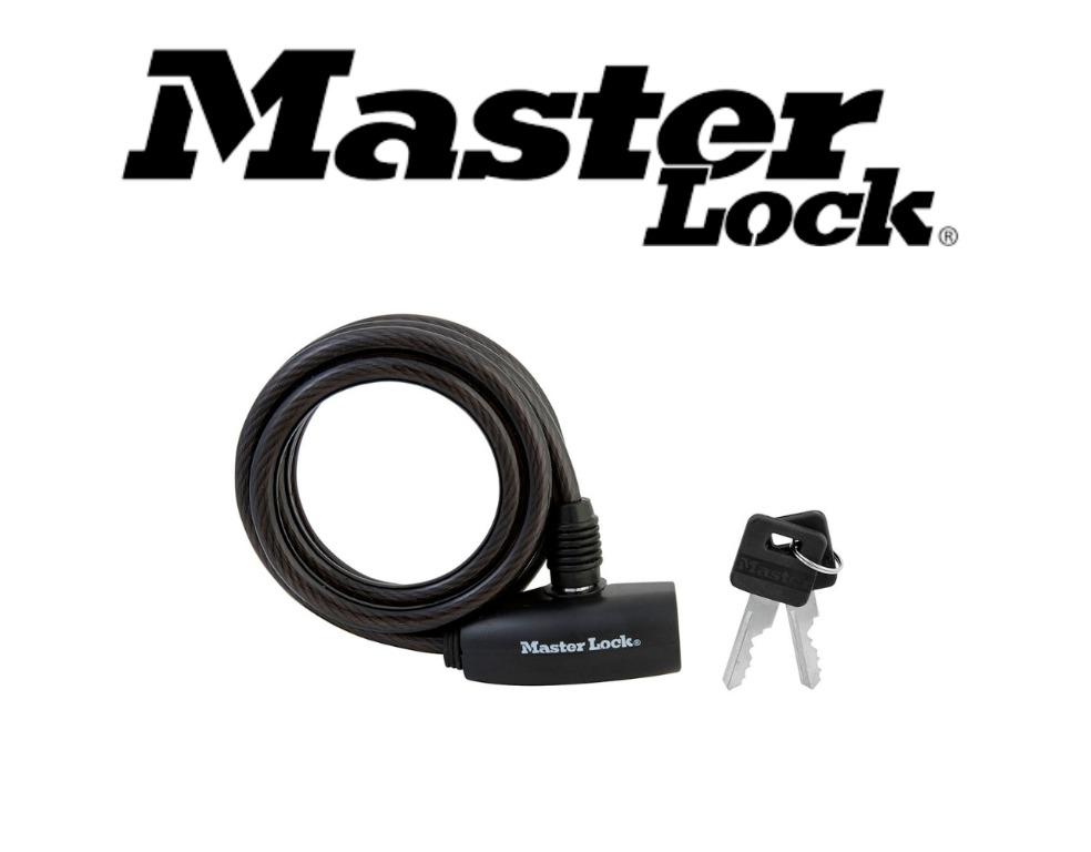Master Bike Lock with Keys Bicycle Lock with Keys (Category: Bicycles) located in Quezon City. Submitted by bikesmnl (Listing ID 1007872579, Image 2). Description: Bike Lock with Keys Cable Lock with Keys Original Master Lock Bike Security Length 1.8m (6ft) Thickness 8mm diameter Approx. 70 inches Braided steel for maximum strength and flexibility Protective vinyl coating protects against scratches Integrated pin tumbler keyed locking mechanism p