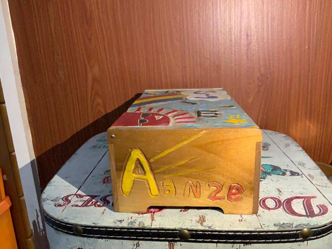 SALE: Memory Keepsake Musical box (Category: Storage Boxes & Baskets) located in Binan City. Submitted by florence.venice (Listing ID 1067244028, Image 3). Description: Solid wood with key winding.
