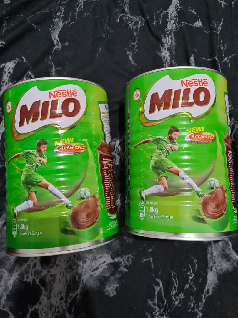 Big Milo Tin 1 8kg Reserved Food Drinks Packaged Instant Food On Carousell