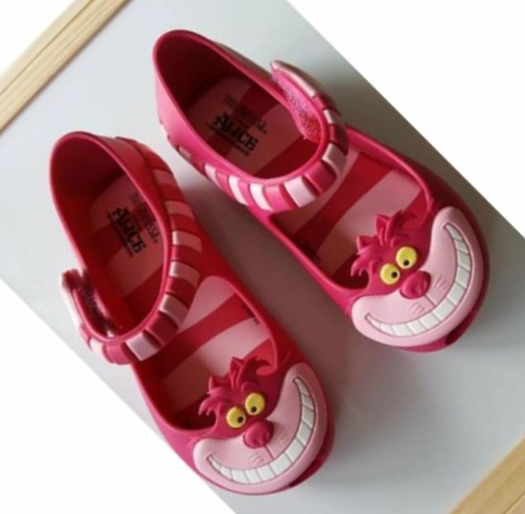 Mini melissa sales cheshire cat shoes