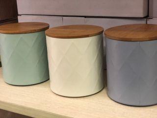 Minimalist Pastel Candle Jar set
