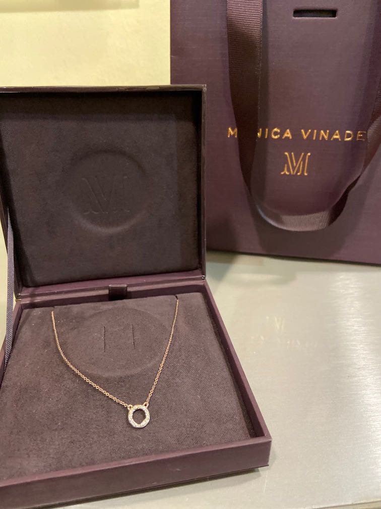 Riva mini circle on sale necklace