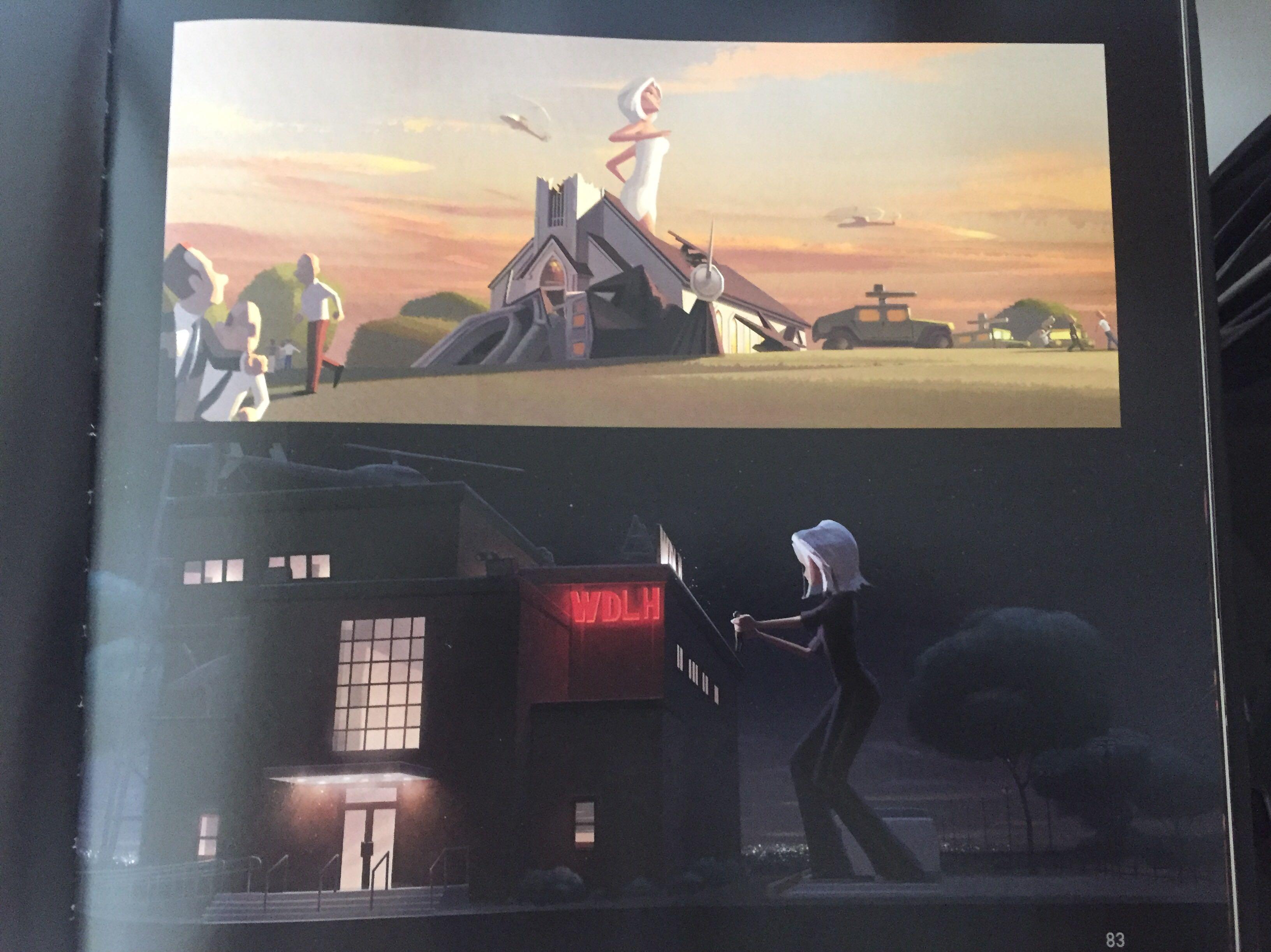 Monsters vs Aliens art book