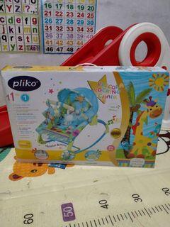 New Bouncer Pliko Piccola Rocking Chair 11 in 1 Blue