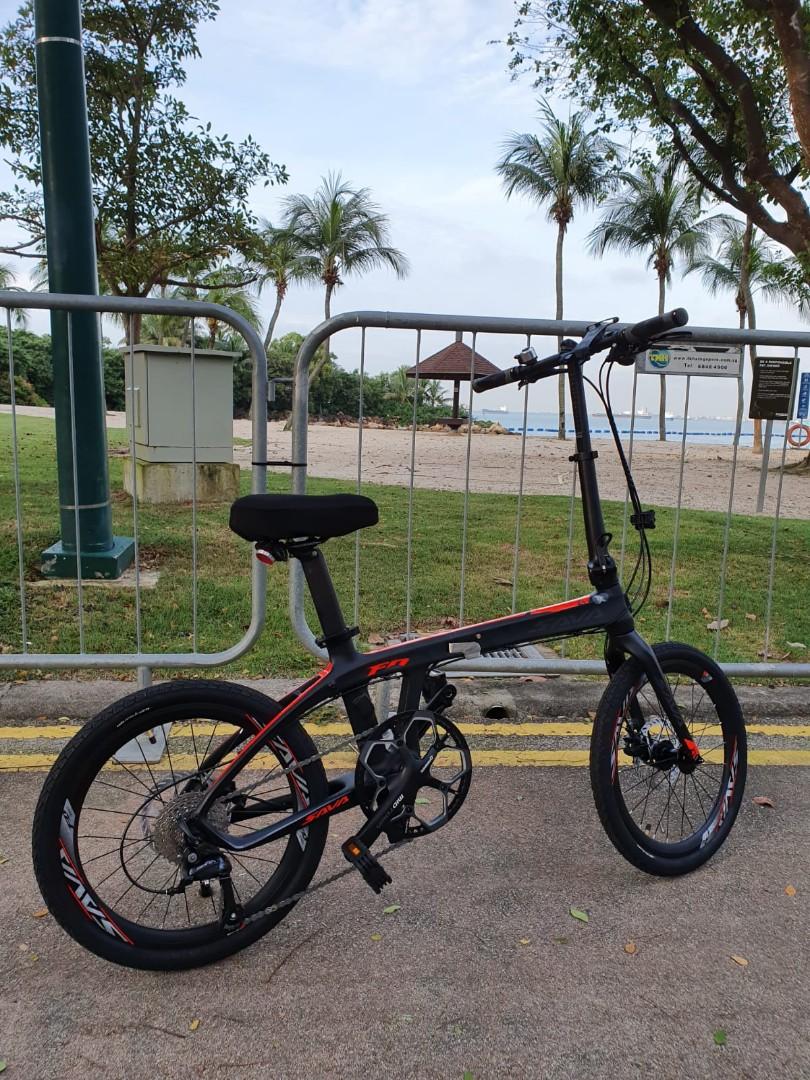 sava z1 folding bike review