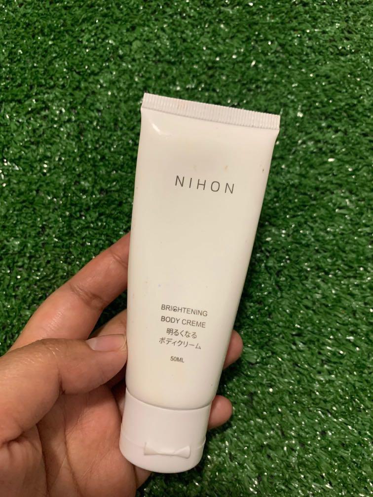 nihon brightening body cream