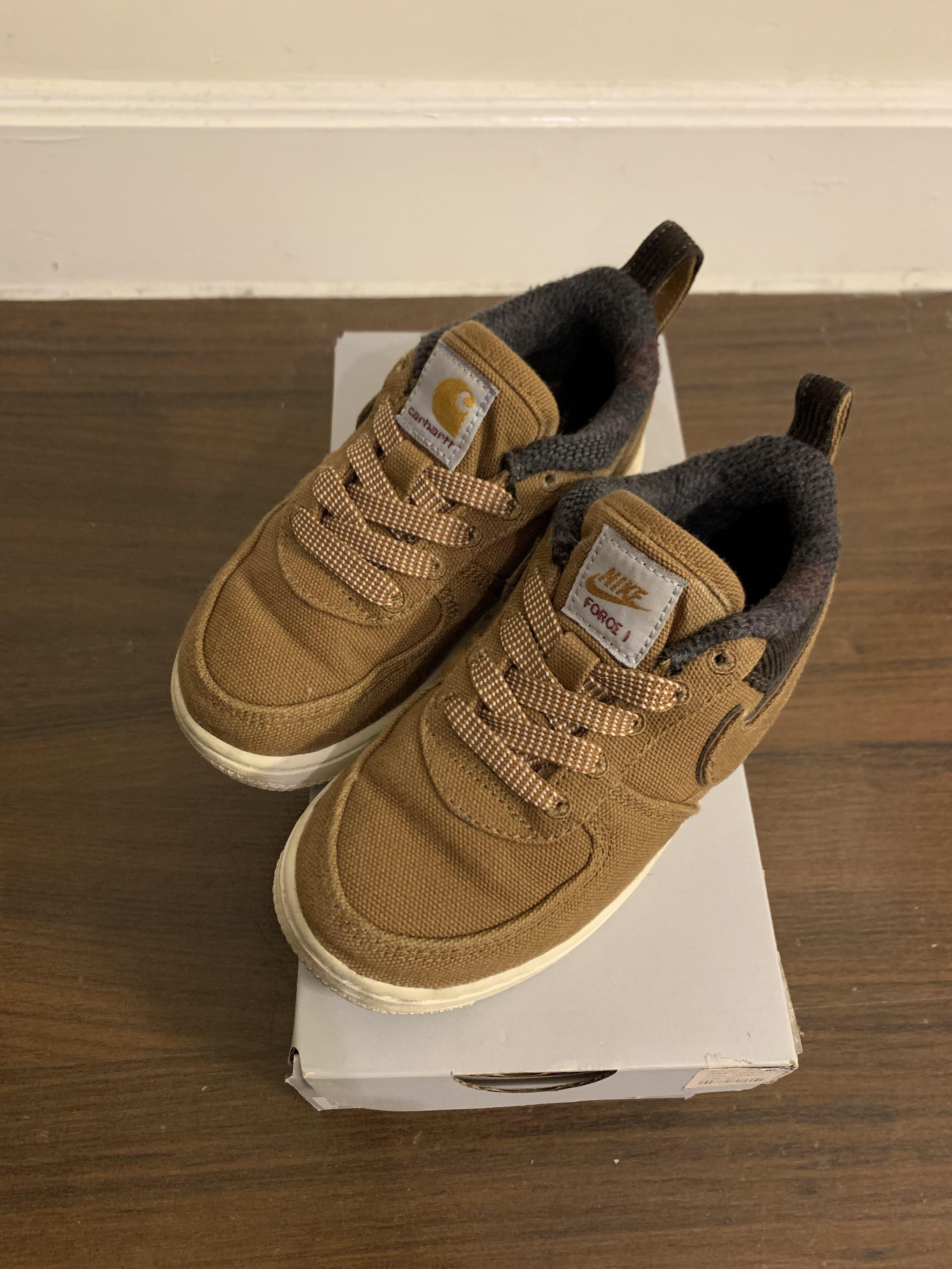 Nike Air Force 1 x Carhartt Kids 15cm