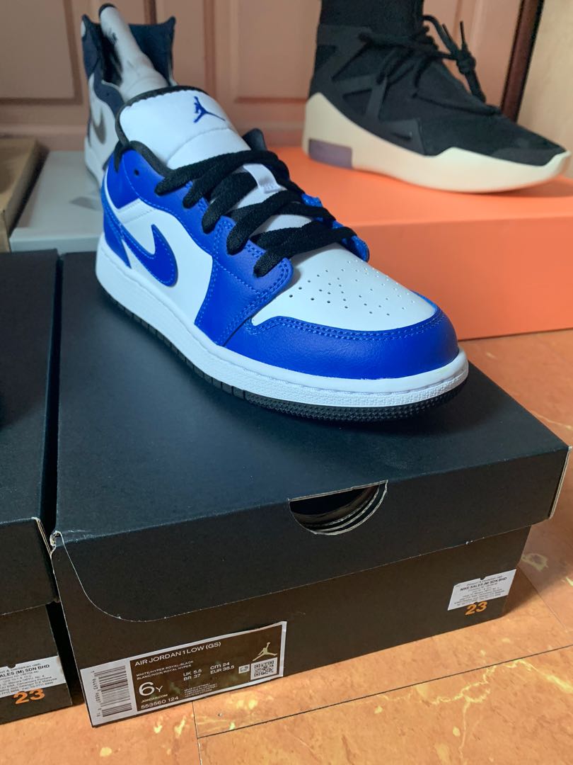 Game royal blue best sale jordan 1