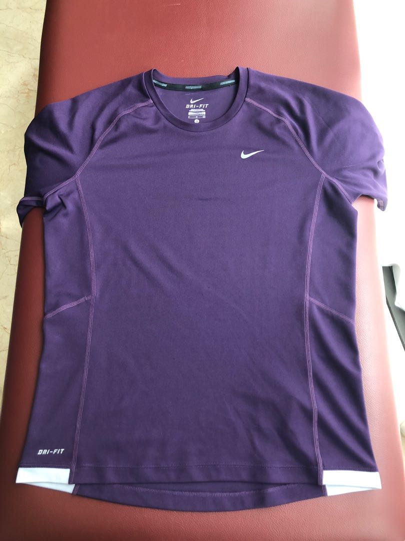 nike dri fit purple