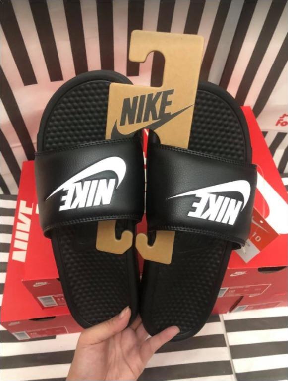 NIKE MEN S BENASSI SLIDES FROM FOOTLOCKER DUBAI PINAS ONHAND