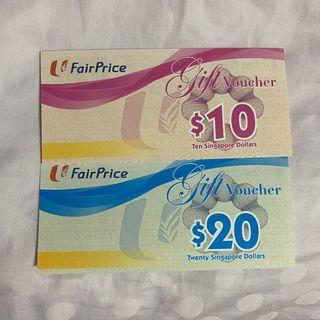 NTUC / Fairprice Vouchers