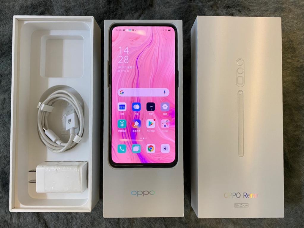 OPPO RENO 10X ZOOM(十倍變焦) 二手過保固8G 256G, 手機及配件, 手機