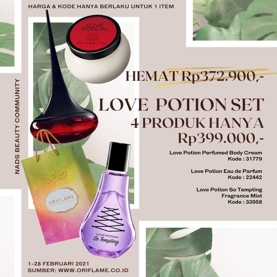 Oriflame Love Potion Set Original, Kesehatan Kecantikan, Parfum